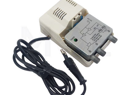 ALCAD CATV Signal amplifier 2-Way  AI-200 علبة مربعة ظاهرة (1)