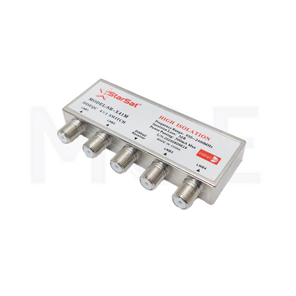 STARSAT Satellite Switch DiSEqC 2.0 4×1 HD SR-X41M