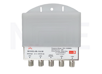 STARSAT Satellite Switch DiSEqC 2.0 4×1 HD | SR-X41M