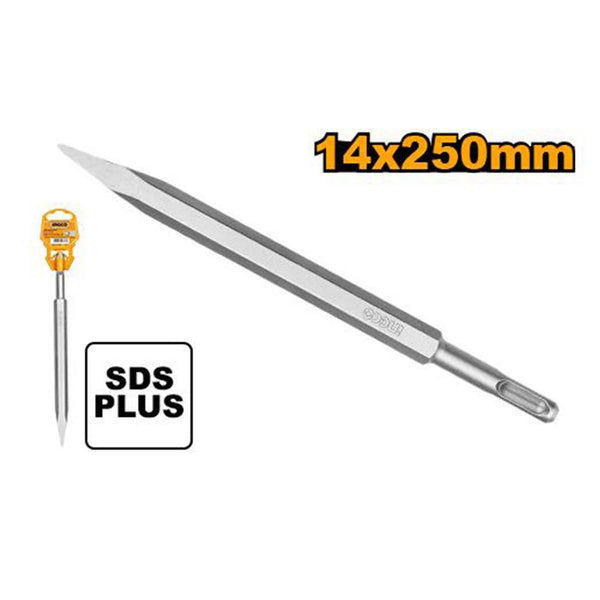 INGCO SDS Plus Pointed Chisel 14x250mm | DBC0112501