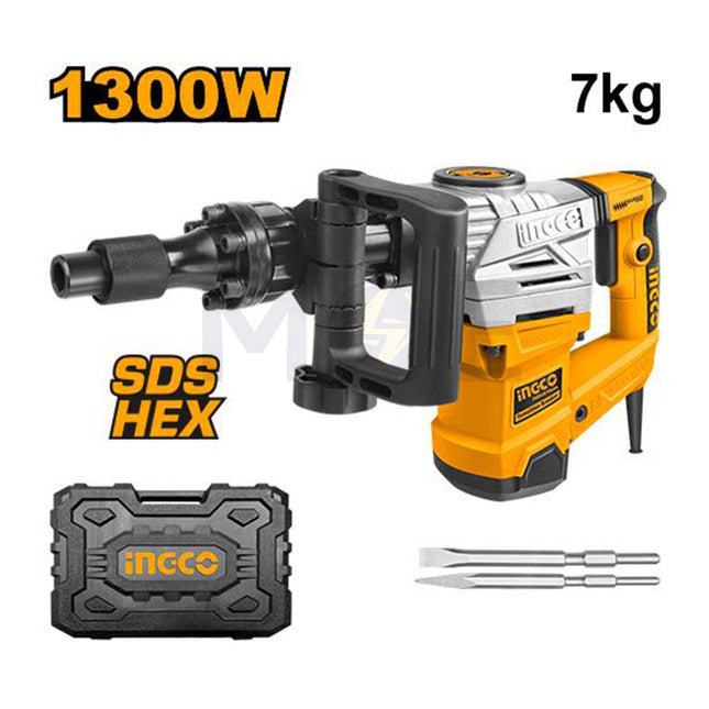 INGCO Demolition Breaker 1300W 3800bpm 7kg | PDB13008
