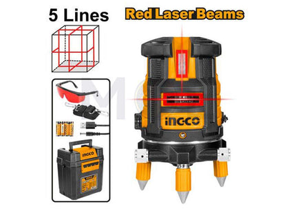 INGCO Self-Leveling Line Laser (Red laser beams) | HLL306505