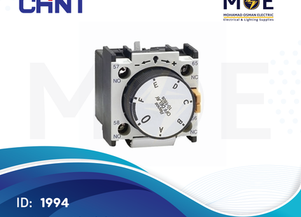 Chint F5-T2 Time-on Delay Block 0.1-30s | 248510 | تايمر دولاب على كونتكتور