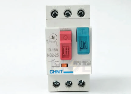 Chint Motor Starter NS2-25 13-18A | 511612 | دجنتور حراري - قاطع حماية حرارية