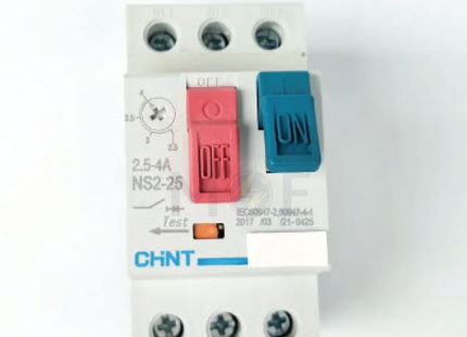 Chint Motor Starter NS2-25 2.5-4A | 511608 | دجنتور حراري - قاطع حماية حرارية