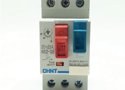 Chint Motor Starter NS2-25 20-25A | 511614 | دجنتور حراري - قاطع حماية حرارية
