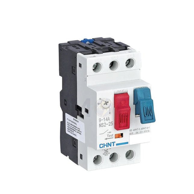 Chint Motor Starter NS2-25 9-14A | 511611-495082 | دجنتور حراري - قاطع حماية حرارية