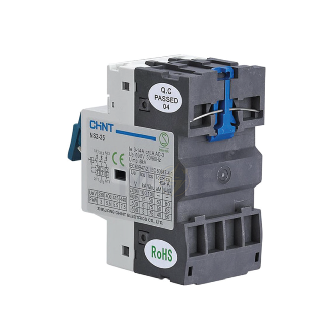 Chint Motor Starter NS2-25 9-14A | 511611-495082 | دجنتور حراري - قاطع حماية حرارية