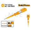 INGCO Slotted Voltage Tester Screwdriver 3X140mm | HSDT1408