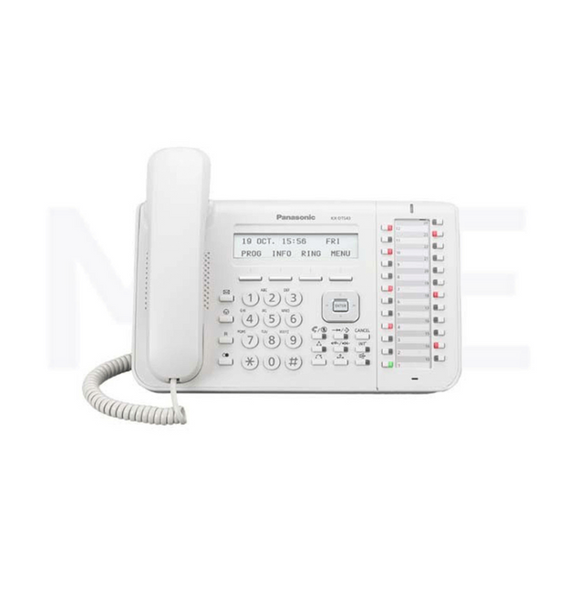 Panasonic Landline Corded Desk phone Central Machine LCD +12CO Advanced | KX-DT543X