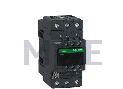 Schneider 65A (AC3), 80A (AC1), 3P,1N/O+1N/C, 220V AC | SHNDR-LC1D65AM7 | كونتكتور