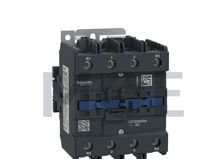 Schneider 125A (AC1), 4P, 220V AC,50/60Hz | SHNDR-LC1D80004M7 | كونتكتور