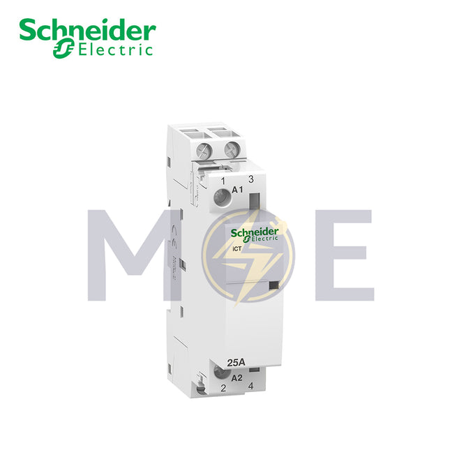 Schneider Modular Cont. ICT25A 2NO 230/240VAC 50Hz | SHNDR-A9C20732 | كونتكتور سكة
