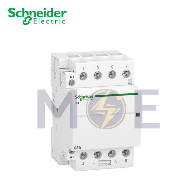 Schneider Modular Cont. ICT40A 4NO 220/240VAC 50Hz | SHNDR-A9C20844 | كونتكتور سكة