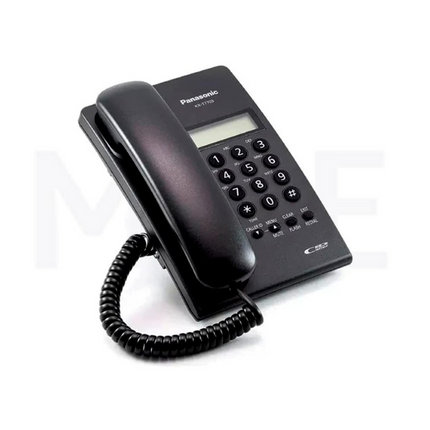 Panasonic Landline Corded Desk phone LCD Display Black | KX-7703SX