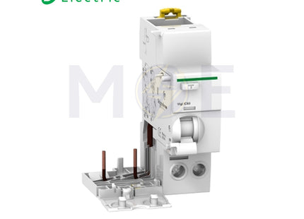 Schneider Acti9 Vigi iC60 2P 25A 300mA AC | A9V44225 | دجنتور ديفرنسيال بلوك - قاطع كهرباء مع حماية تسريب الأرضي 