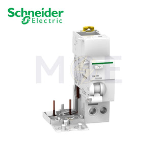 Schneider Acti9 Vigi iC60 2P 25A 30mA AC | A9V41225 | دجنتور ديفرنسيال بلوك - قاطع كهرباء مع حماية تسريب الأرضي 