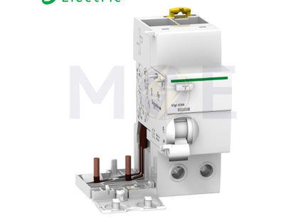Schneider Acti9 Vigi iC60 2P 40A 30mA AC | A9V41240 | دجنتور ديفرنسيال بلوك - قاطع كهرباء مع حماية تسريب الأرضي 
