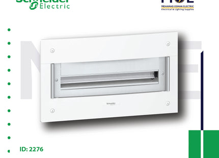 Schneider Pragma IP40 Flush Mount Distribution Board Without Door 570x330x95mm 1Rx24module 24module | PRA25124 | تابلو بلاستيك مخفي بدون غطا