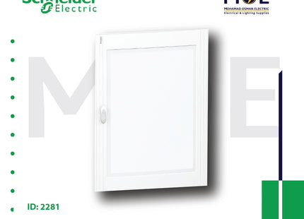 Schneider Pragma IP40 Transparent Door 4Rx24module 96module | PRA15424 | غطاء تابلو بلاستيك شفاف