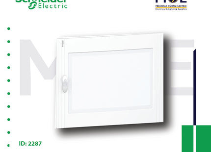 Schneider Pragma IP40 Transparent Door 2Rx24module 48module | PRA15224 | غطاء تابلو بلاستيك شفاف