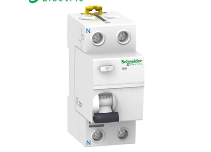 Schneider Acti9 iIDK RCCB AC-Type (IEC61008) 2P 25A 30mA | A9R50225 | دجنتور ديفرنسيال - قاطع دفرنسيال