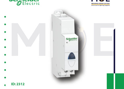 Schneider iIL Modular Signal Lamp Blue 230V AC | A9E18323 | دجنتور اشارة ازرق