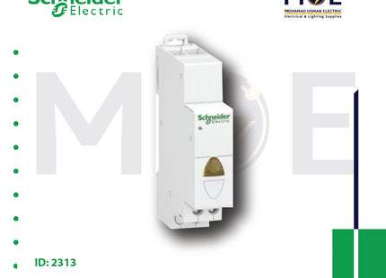 Schneider iIL Modular Signal Lamp Yellow 230V AC | A9E18324 | دجنتور اشارة اصفر