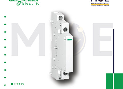 Schneider Auxiliary Contactor Side Mount 1NO+1NC GAC0521 | GAC0521 | مساعد كونتكتور - اكزليير