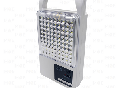 JTC LED Portable Rechargeable Emergency Lantern Light with USB Output 90 LED | JL-3990L | بلاطة ليد تشريج