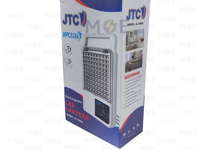 JTC LED Portable Rechargeable Emergency Lantern Light with USB Output 90 LED | JL-3990L | بلاطة ليد تشريج