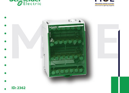 Schneider Multi-Stage Distribution Block Busbar 4x7 28 Holes (13508 & 13510) 4P 100A | LGY410028 | بارفاز درج