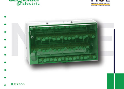 Schneider Multi-Stage Distribution Block Busbar 4x15 60 Holes 4P 125A | LGY412560 | بارفاز درج