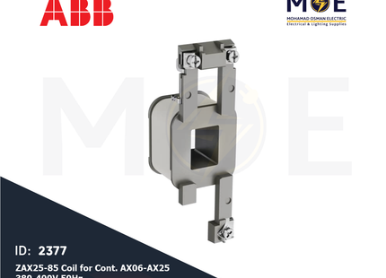 ABB ZAX25-85 Coil AX06-AX25 380-400V 50Hz | 1SBN158910R8536 | بوبين كونتكتور