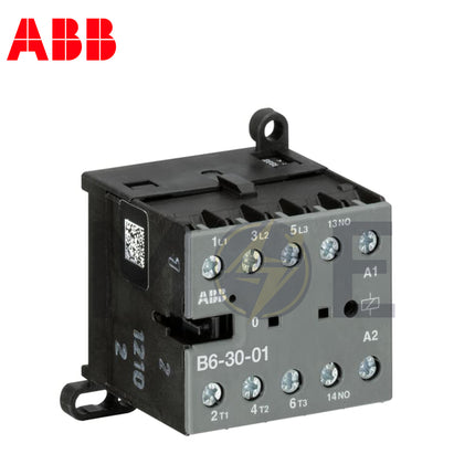 ABB B6-30-01-80 Mini Contactor 3P+1NC (6-16A) 220-240VAC | ABA-GJL1211001R8010