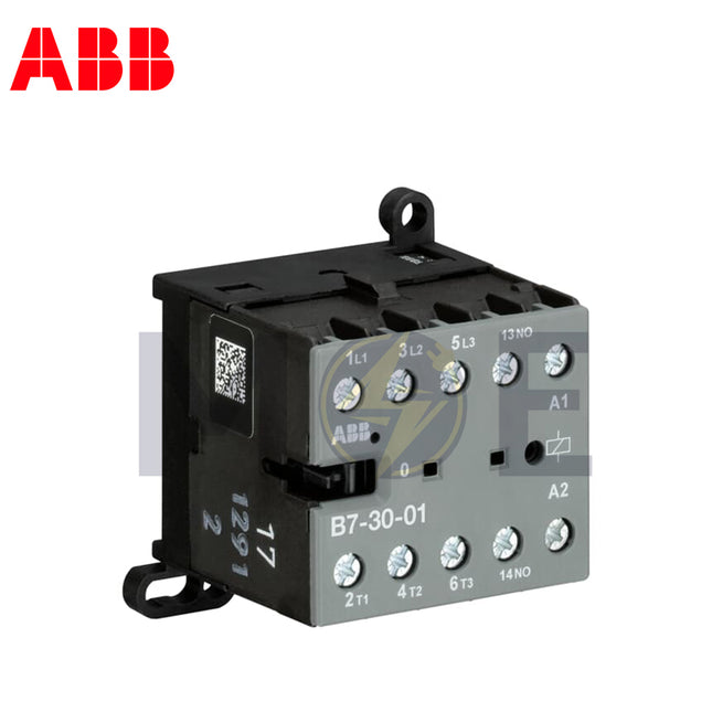 ABB B7-30-01-80 Mini Contactor 3P+1NC (7-16A) 220-240VAC | ABA-GJL1311001R8010 | ميني كونتكتور