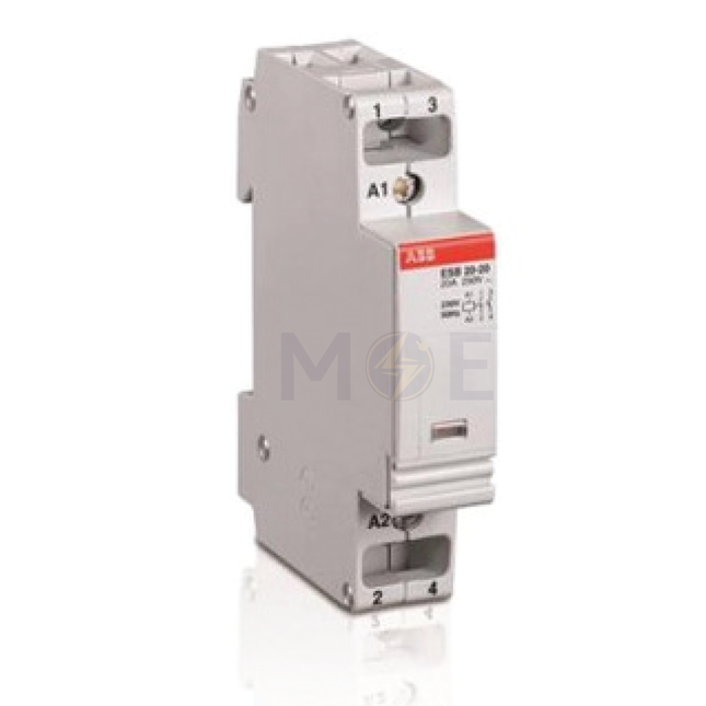 ABB ESB20-02 Modular Cont. 2NC 20A/AC1 230V | ABA-GHE3211202R0006 | كونتكتور سكة