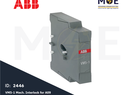 ABB VM5-1 Mech. Interlock For A09-A40 & AX06-AX40 | 1SBN030100R1000 | انترلوك