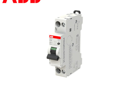 ABB MCB SN201T C32 1P+N 3kA 32A DPN | 2CSS235102R0324 | دجنتور مجوز بقطبين وحيادي - قاطع كهربائي ثنائي القطب مع حيادي