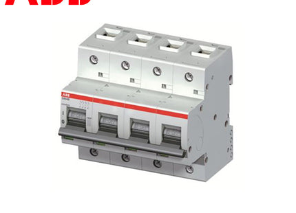 ABB MCB S804B C63 4P 16kA 63A | 2CCS814001R0634 | دجنتور صناعي على سكة