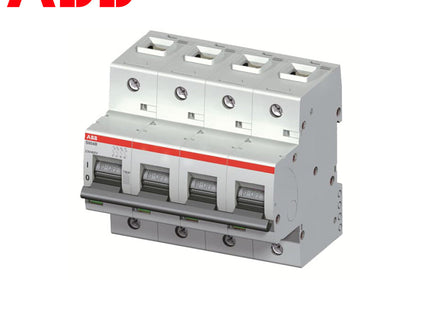 ABB MCB S804B C80 4P 16kA 80A | 2CCS814001R0804 | دجنتور صناعي على سكة