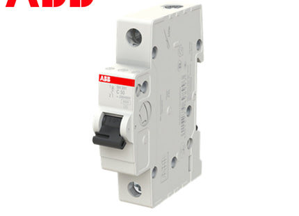ABB MCB SH201 C50 1P 6kA 50A | 2CDS211001R0504 | دجنتور كهرباء مفرد - قاطع كهربائي