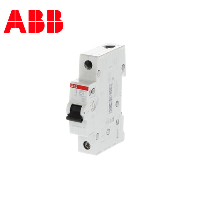 ABB MCB SH201T C25 1P 3kA 25A | 2CDS231001R0254 | دجنتور كهرباء مفرد - قاطع كهربائي