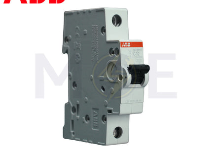 ABB MCB SH201T C32 1P 3kA 32A | 2CDS231001R0324 | دجنتور كهرباء مفرد - قاطع كهربائي