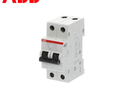 ABB MCB SH202T C6 2P 3kA 6A | 2CDS232001R0064 | دجنتور كهرباء مجوز - قاطع كهربائي