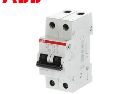 ABB MCB SH202T C16 2P 3kA 16A | 2CDS232001R0164 | دجنتور كهرباء مجوز - قاطع كهربائي