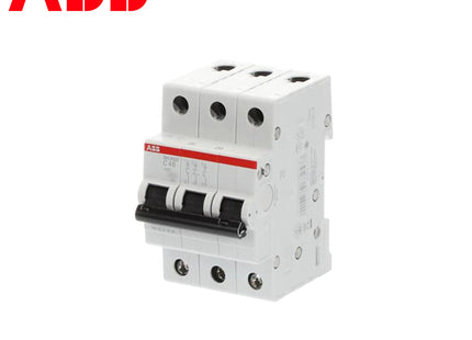 ABB MCB SH203T C40 3P 3kA 40A | 2CDS233001R0404 | دجنتور كهرباء ثلاثة فاز