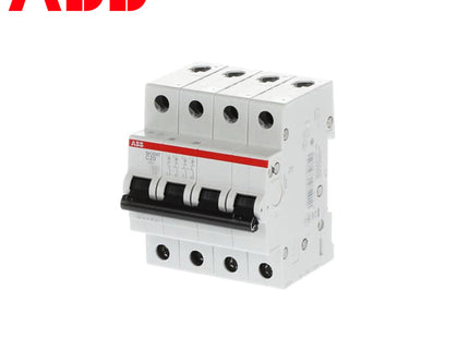 ABB MCB SH204T C20 4P 3kA 20A | 2CDS234001R0204 | دجنتور كهرباء ثلاثة فاز مع نتر - قاطع كهربائي رباعي