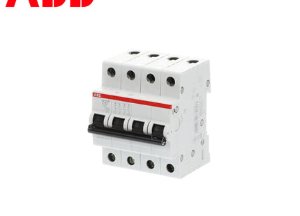ABB MCB SH204T C32 4P 3kA 32A | 2CDS234001R0324 | دجنتور كهرباء ثلاثة فاز مع نتر - قاطع كهربائي رباعي