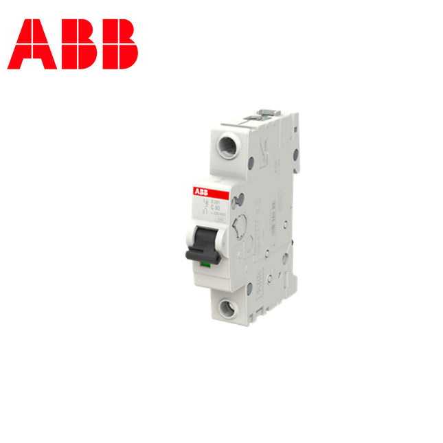 ABB MCB S201 C80 1P 6kA 80A | 2CDS251001R0804